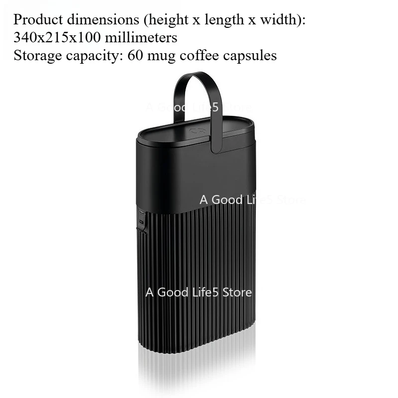 

Apply To NESPRESSO Vertuo Series Capsule Recycling Bucket Large Capacity and Easy Storage (excluding Capsules)