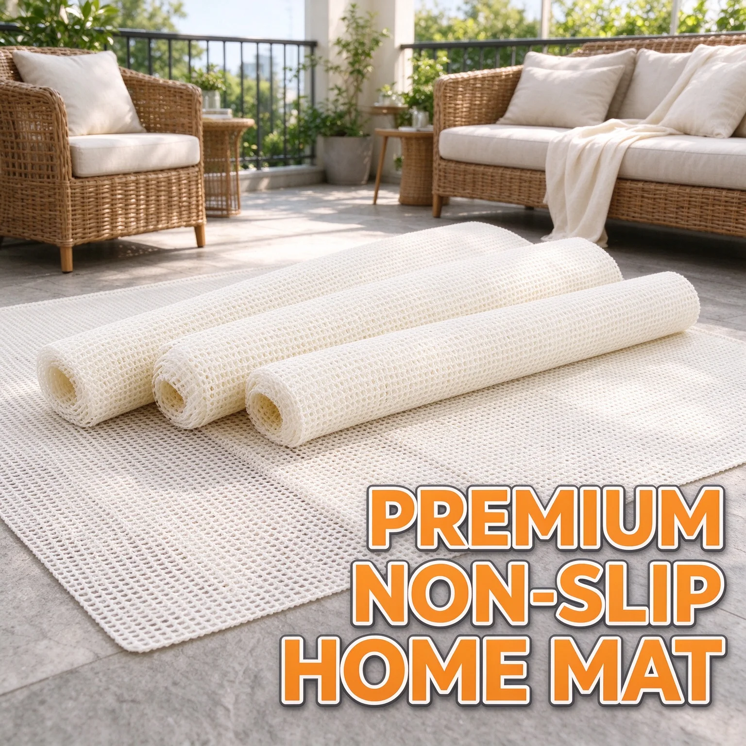 Sheet Slip Pad PVC Mattress Sofa Mat Antiskid Net Cloth Household Carpet Yoga Mat Anti-Skid Fixing Base Fabric Floor Mat Anti