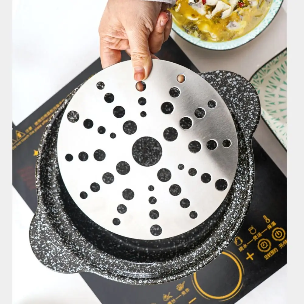 Stainless Steel Induction Cooker Heat Diffuser Saucepan Cooking Hob Heat Conduction Plate Converter Tool Cookware Parts