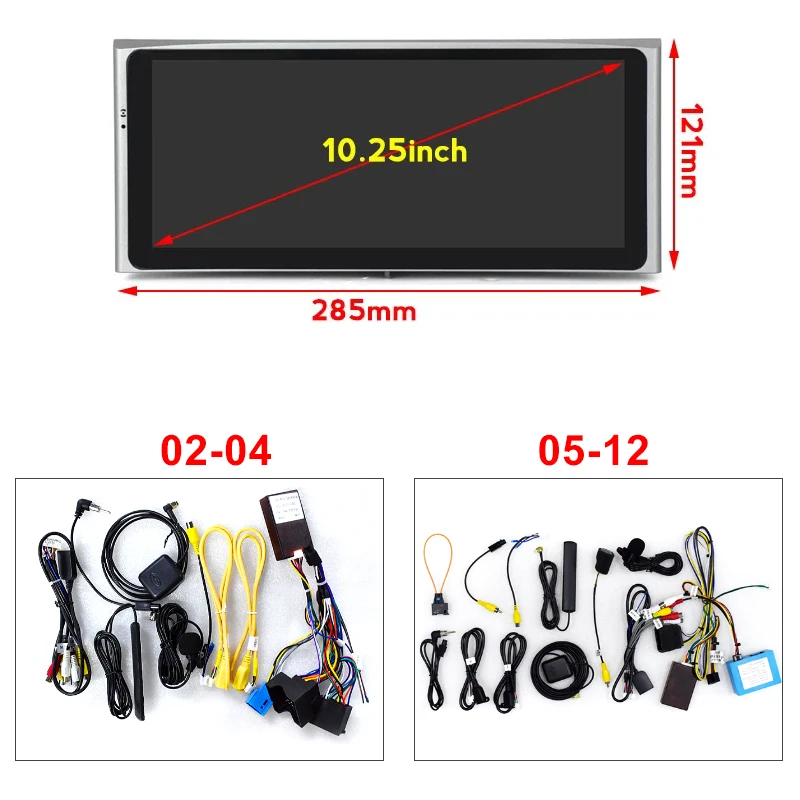 For Land Range Rover V8 L322 2002-2012 Car Radio Multimedia Video Player Android 13 Stereo GPS Navigation 10.25 inches