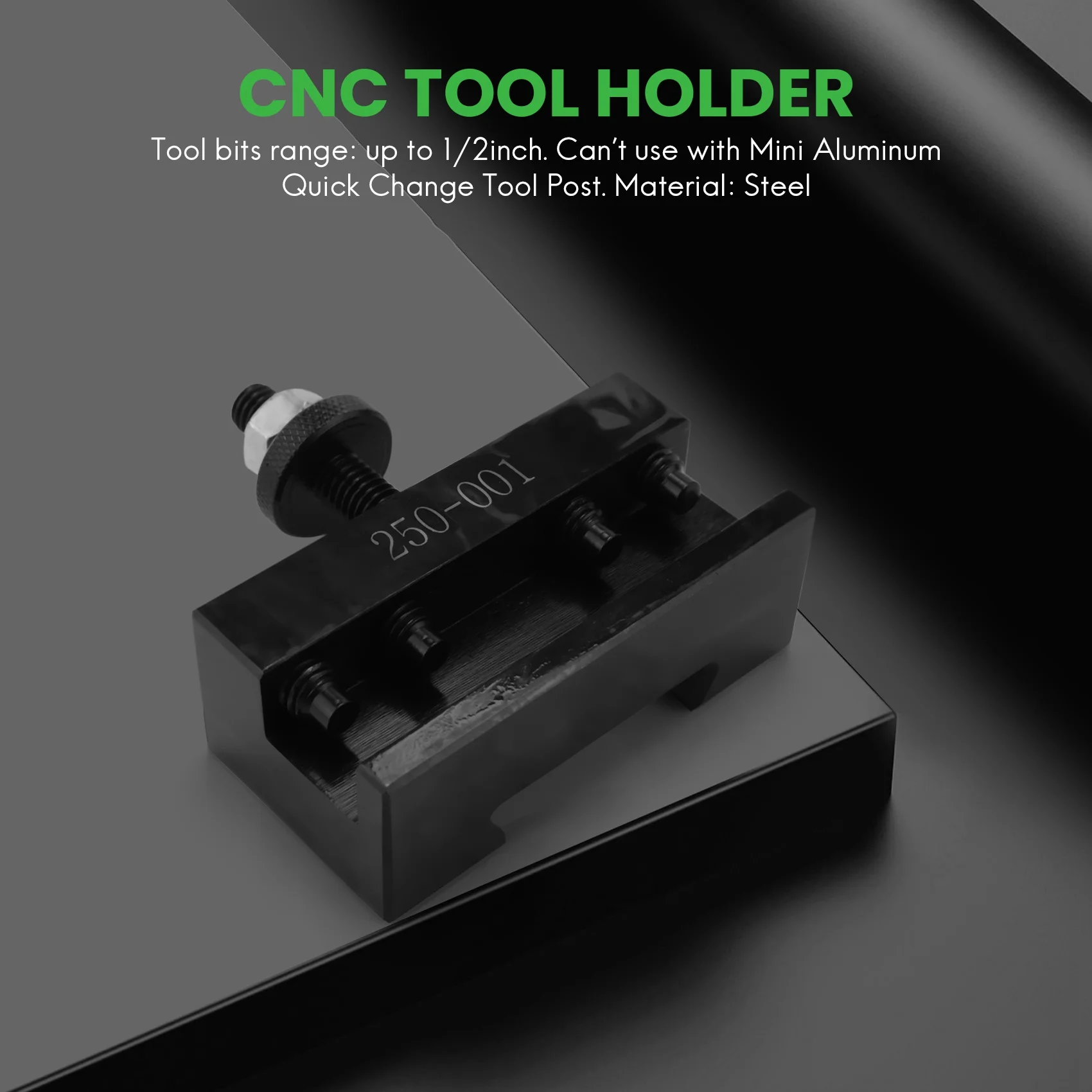 770~Flash2-Piece Set 250 - 001 0Xa Quick Change Tool Turning Tool Holder Steel Material 1 # Bracket