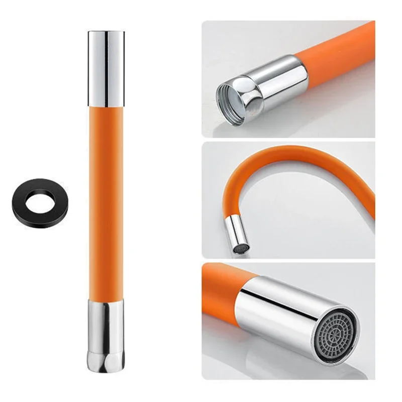 1pc Water Faucet Extension Pipe, Universal Extended Water Pipe, Anti-Splash Extension Pipe