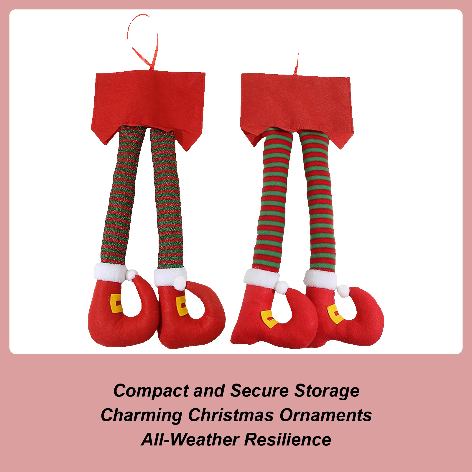 

Christmas Santa Claus Legs Extended Trunk Decorations Santa Claus Leg Pendant Christmas Tree Ornaments For Tree Home Automobile