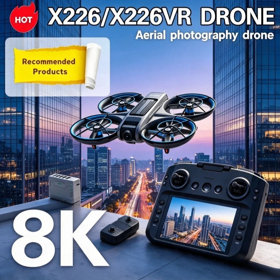 Drone Rc X226 - Оригинальный складной дрон X226/X226VR с GPS,