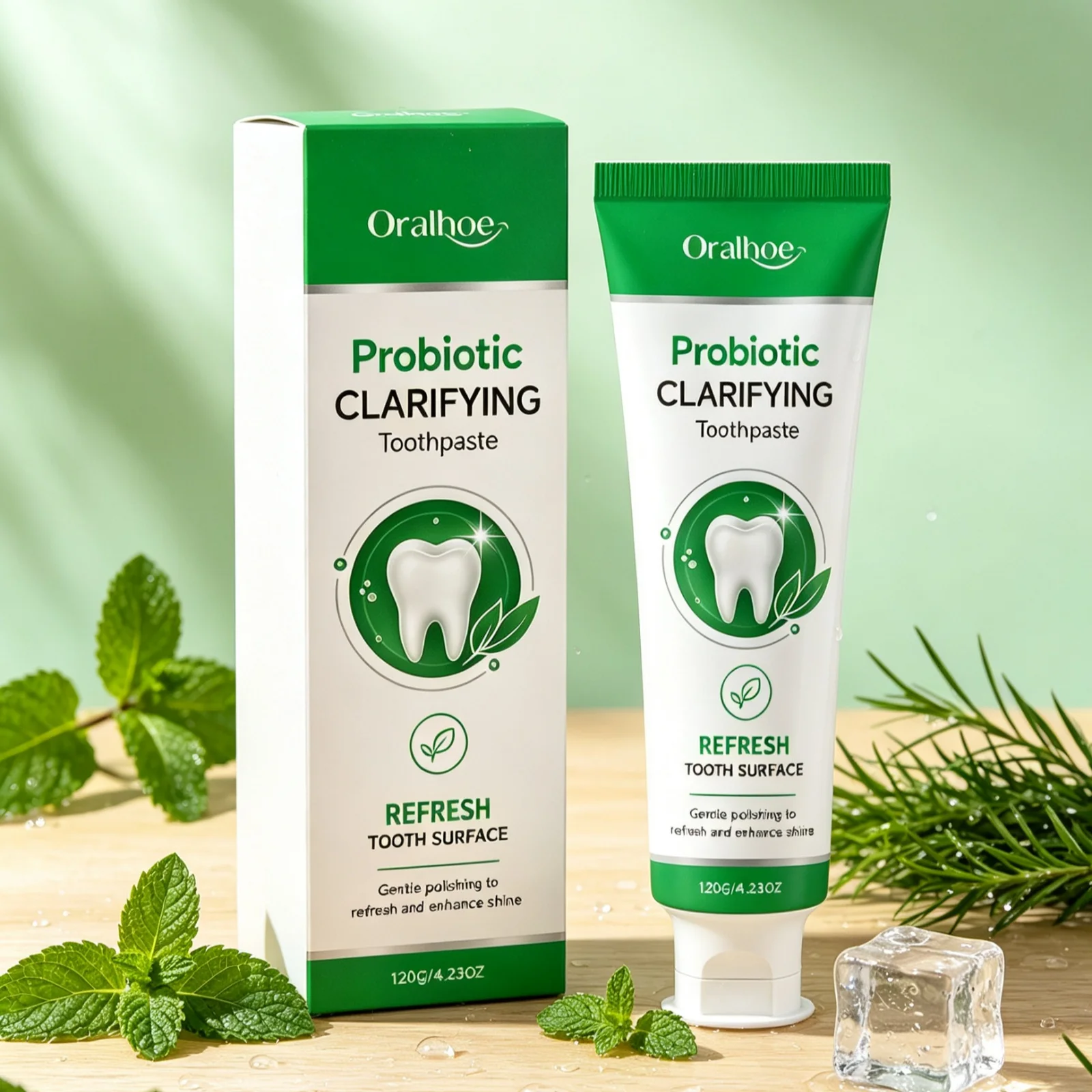 Oralhoe Whitening Mint Toothpa - Teeth Whitening Opalescence 评论和价格