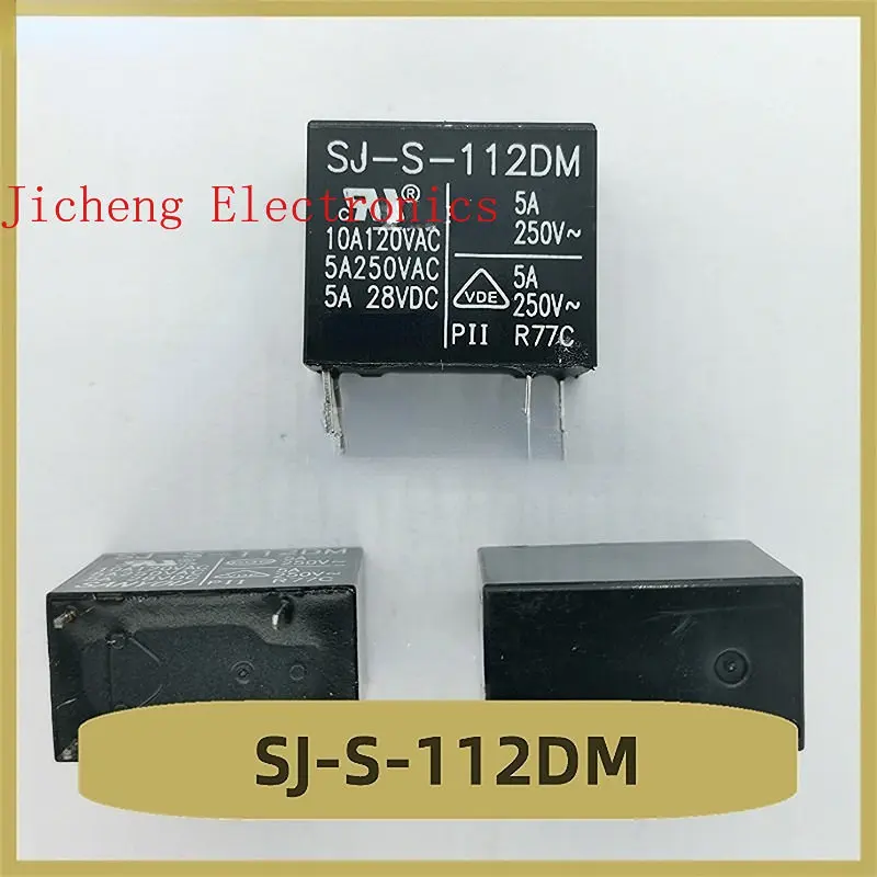 

SJ-S-112DM Relay 12V 4 Pin Brand New