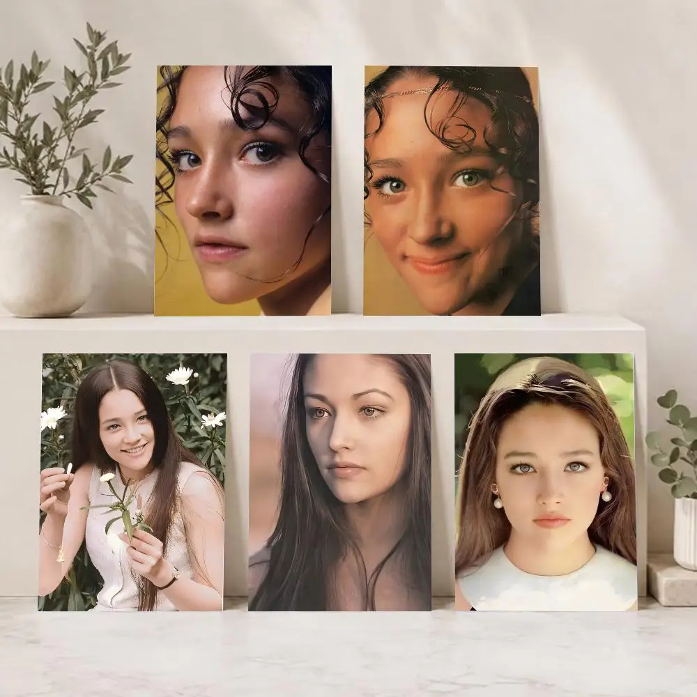 Luminous Timeless Actress O-Olivia Hussey Poster Series HD Wall Living Room Home Decor Gift