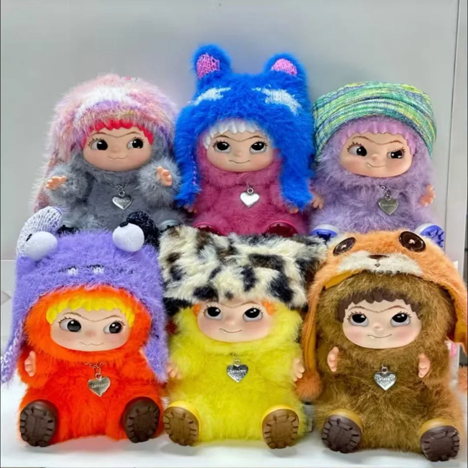 Nieuwe Wakuku Fuzzy Trendy Fun Party Blind Box Schattig Pluche Speelgoed Mystery Box Kinderspeelgoed Nieuwjaarscadeau