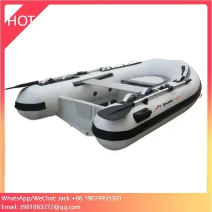 2.4m aluminum rib Boat rib 240 lightweight fishing boat for sale inflatable boat luxury PVC 0.9T High Speed