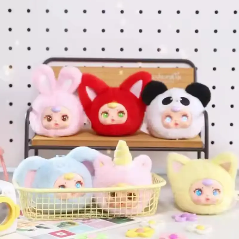 

Mm Toffee Animal Series Plush Vinyl Blind Box Room Decoration Desktop Ornaments Backpack Pendant Keychain Surprise Blind Box