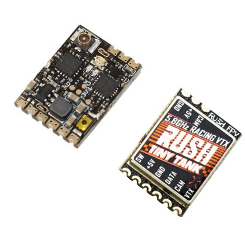 RUSH TINY TANK VTX 5.8G 48CH 350MW 5V 나노 FPV 송신기, TBS Smartaudio FPV RC 레이싱 드론용