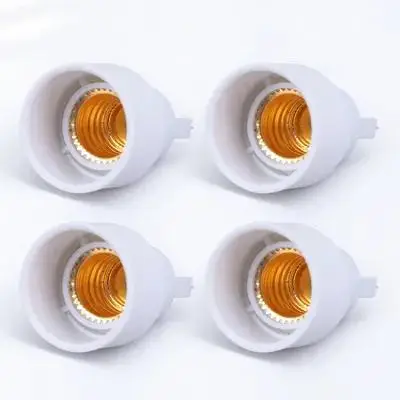 

4Pcs E14 Lamp Holder Converter G9 to E14 Base Adapter Fine Workmanship Light Socket for Bayonet Screw Lamps Use