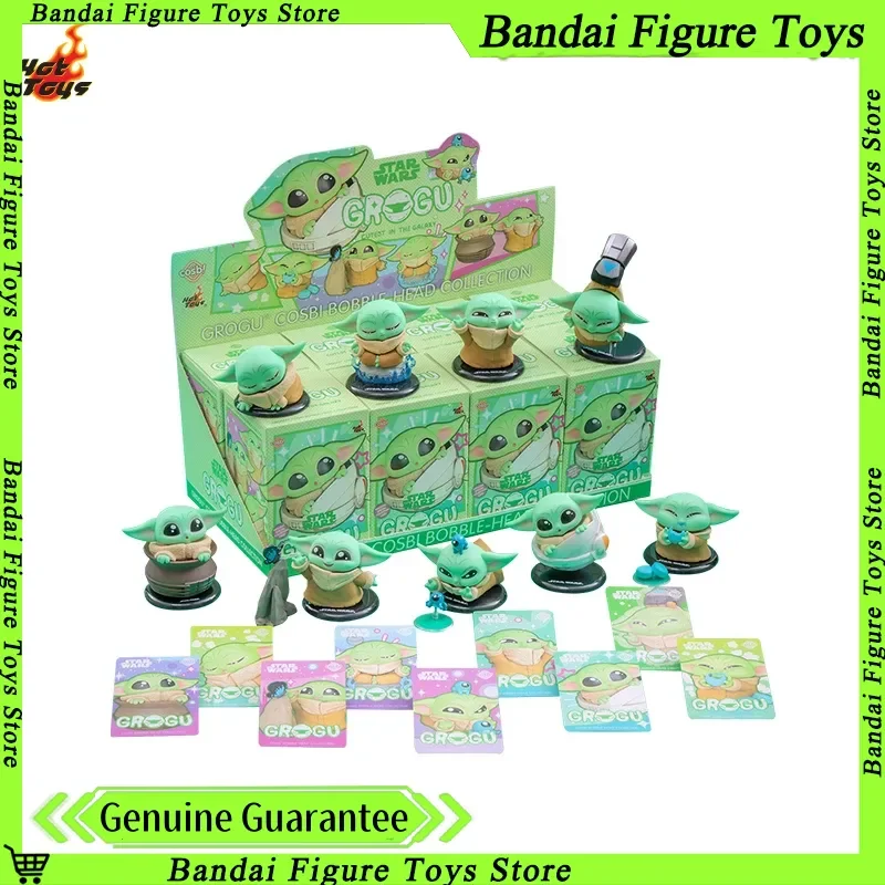 

Original Star Wars Grogu Cosbi Bubble-Head Collection Series Blind Box The Mandalorian Mini Figure Ornament Surprise Gift Toys