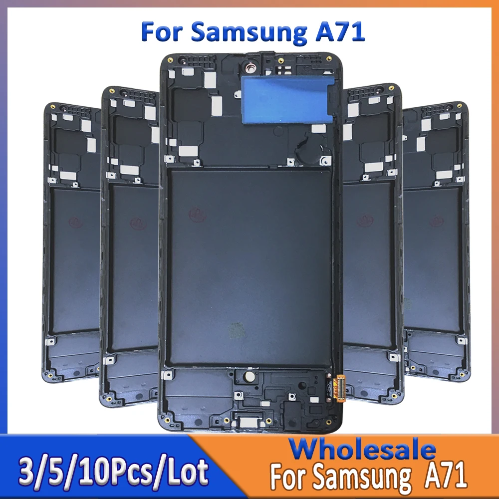 

Wholesale 3/5/10 Pieces/Lot For Samsung A71 LCD Screen Display With Touch Mount A715F A715F/DS