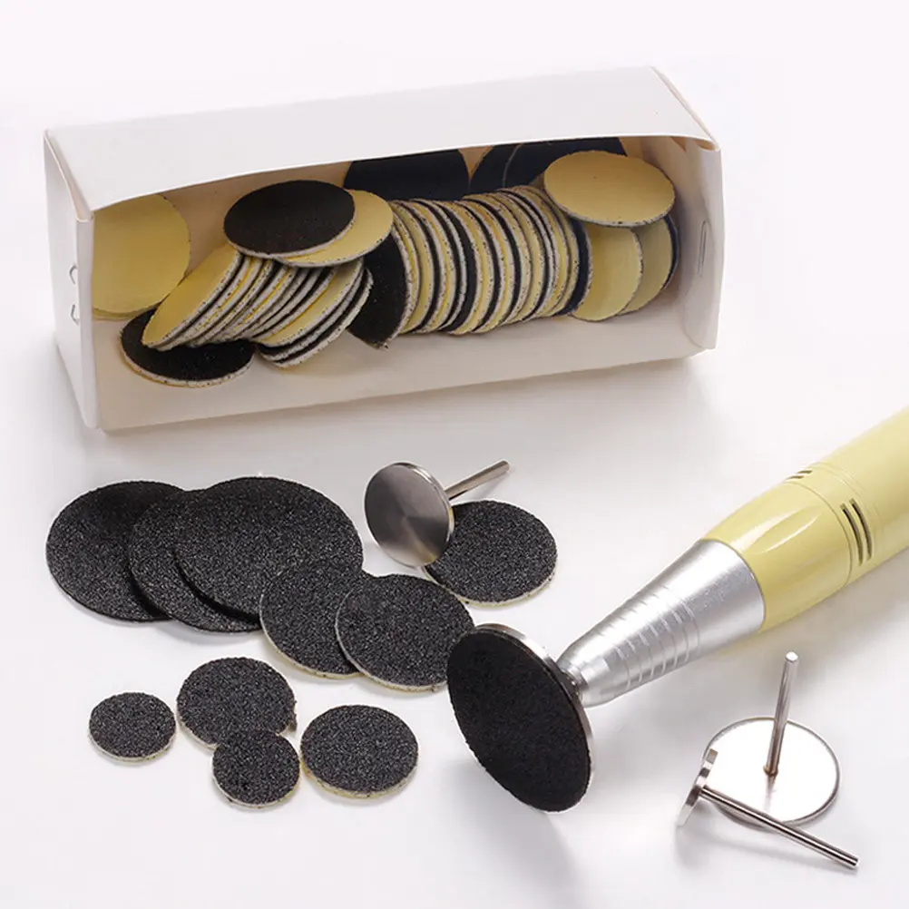 

1Set Foot Sandpaper Discs Self-Adhesive Disposable Replacement Sanding Pads for Electric Foot Grinder Callus Removal Dead Skin