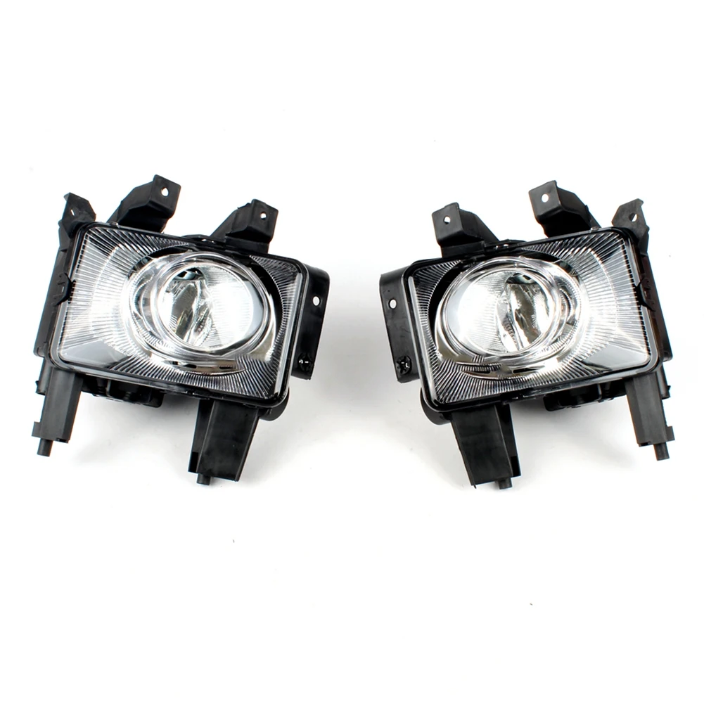 

1Pair Car Front Bumper Fog Lights Driving Lamp Foglight Without Bulb for Opel Vauxhall Astra H Zafira