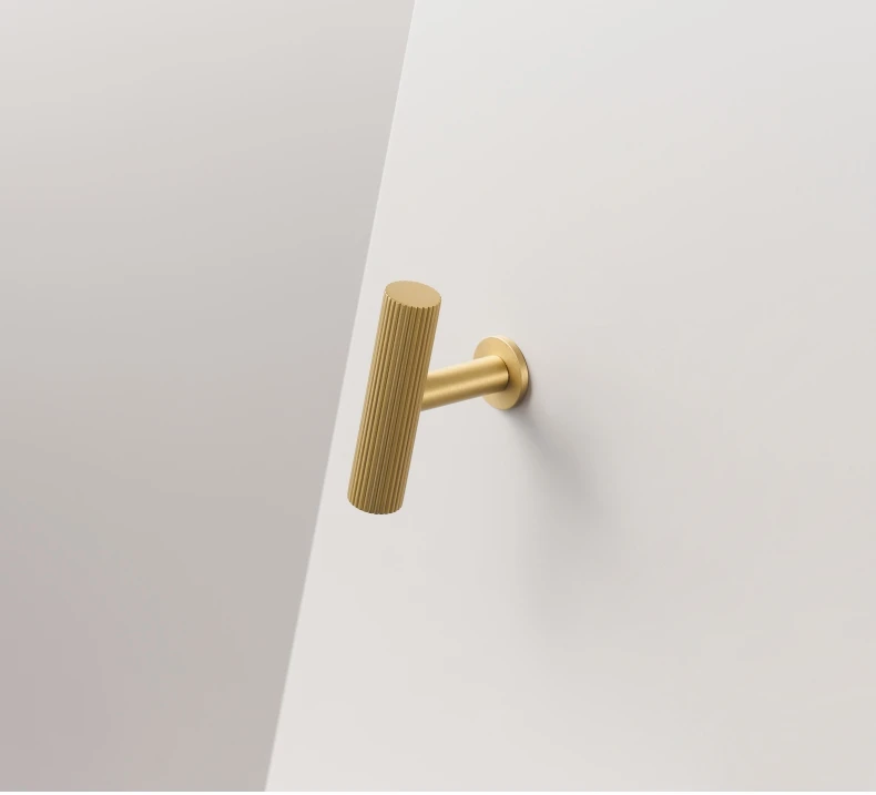 Dooroom Messing-Griffleisten, lineare Streifen, Möbelgriffe, antike Messinggriffe für Schränke, Kleiderschränke, Kommoden, Schuhschränke, Schubladen, Schranktüren, T-förmige Griffe – Detail 11