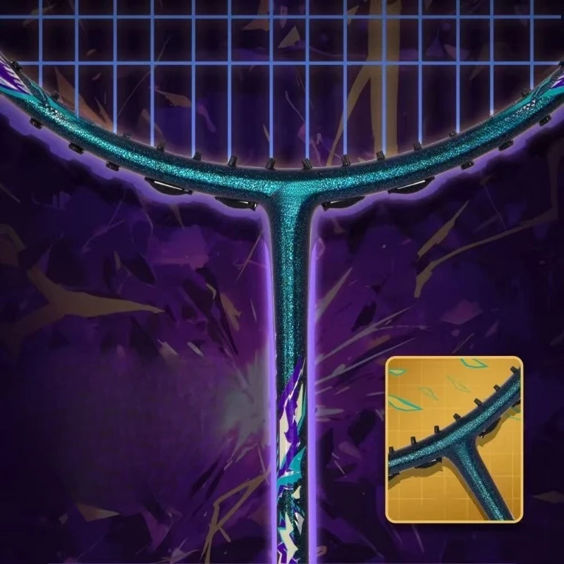 

Badminton racket full carbon fiber imported Mitsubishi carbon cloth professional training men's and women's competition