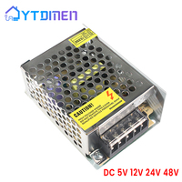 AC DC 110V 220V TO 5V 12V 24V 48V Switching Power Supply Source 5V 12V 24V 48V SMPS Fonte Power Supply 5 12 24 48V Transformer