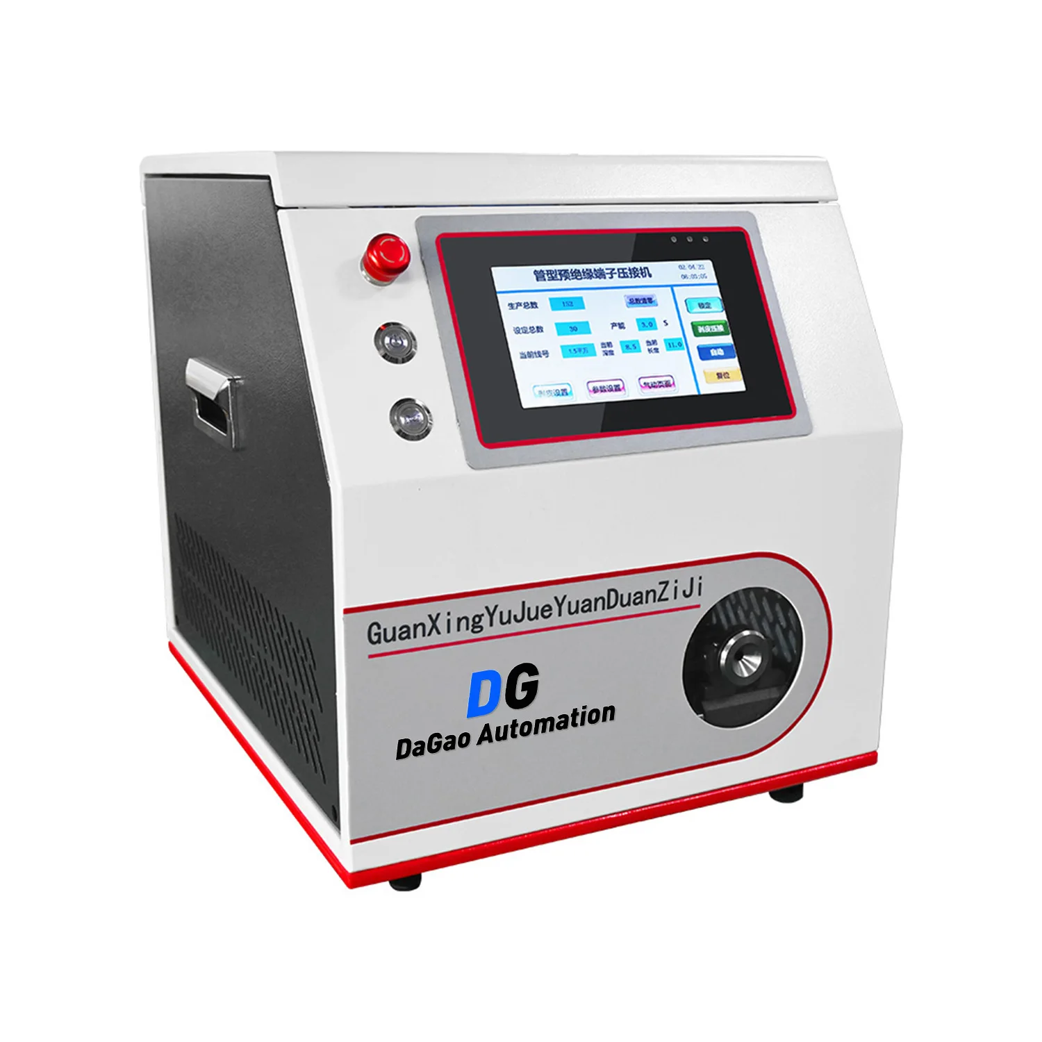 Manufacturing Automatic  Wire Terminal Stripping Wire Harness Production Tube Terminal Crimping Machine
