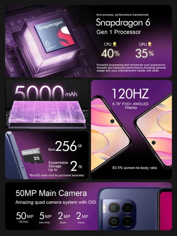 Смартфон T-MOBILE REVVL 7 Pro 5G, 8/256ГБ, global