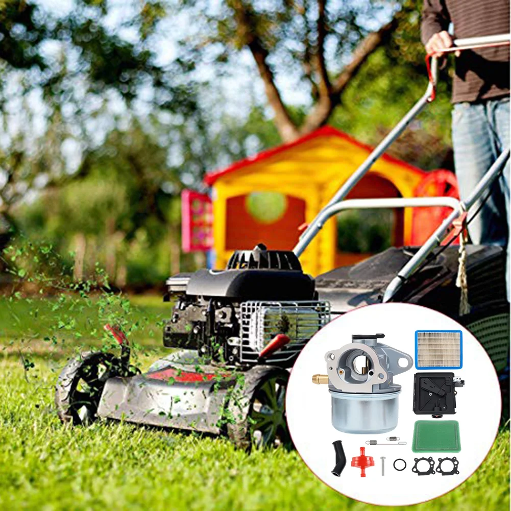 

Комплект карбюратора с воздушным фильтром и прокладкой, совместимый с моделями газонокосилок 799868, 497314, 497347, 497410, 497586, 498170