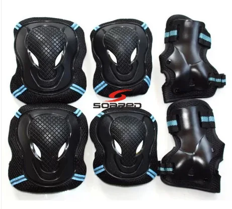 Roller skate protective gear six-piece set of adult skateboard sports protective gear