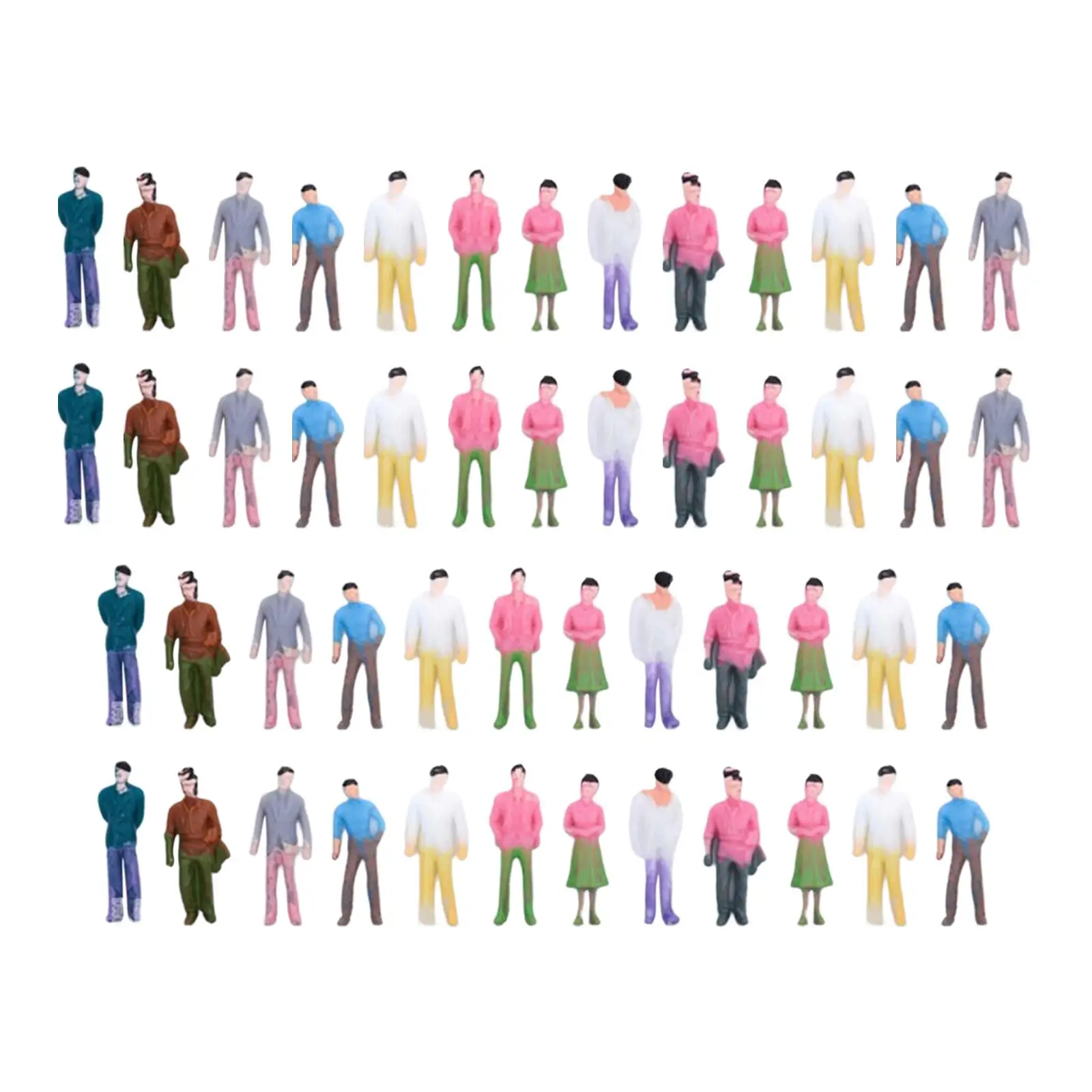 Ręcznie Malowane Figurki Scena Stołu Piaskowego Diorama Droga Zabawki Sceny Kolejowe