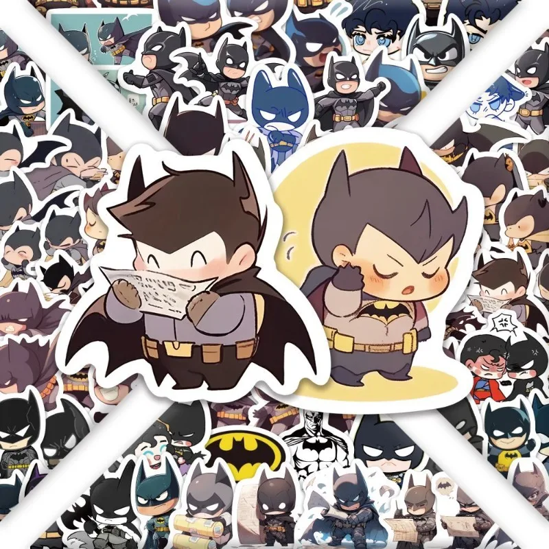 BeastKingdom باتمان Q نسخة الكرتون لطيف الكتابة على الجدران ملصقات الإبداعية شخصية مقاوم للماء ملصقات الزخرفية لعبة تاجر الجملة