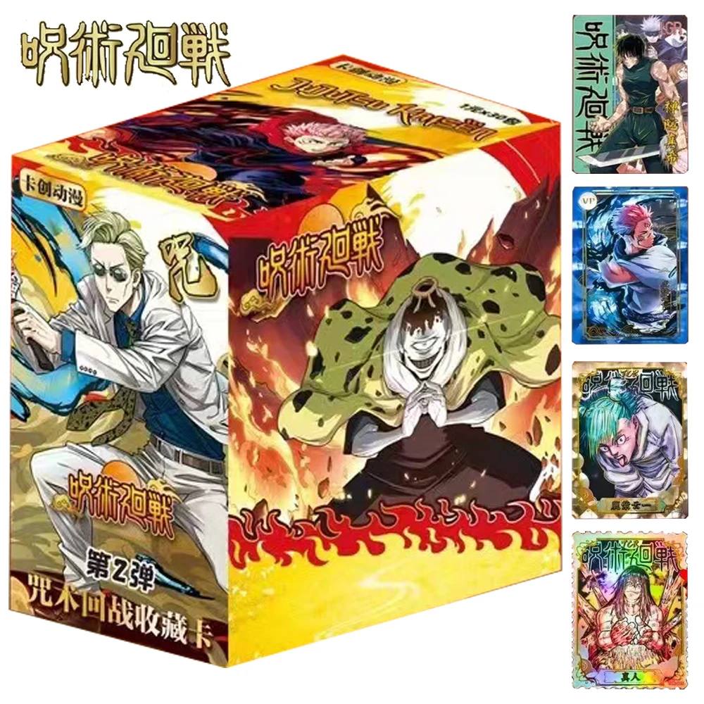 

Jujutsu Kaisen Collection Card For Children Kugisaki Nobara Zenin Maki Okkotsu Yuta 3D Cat Eye Limited Game Card Christmas Gifts