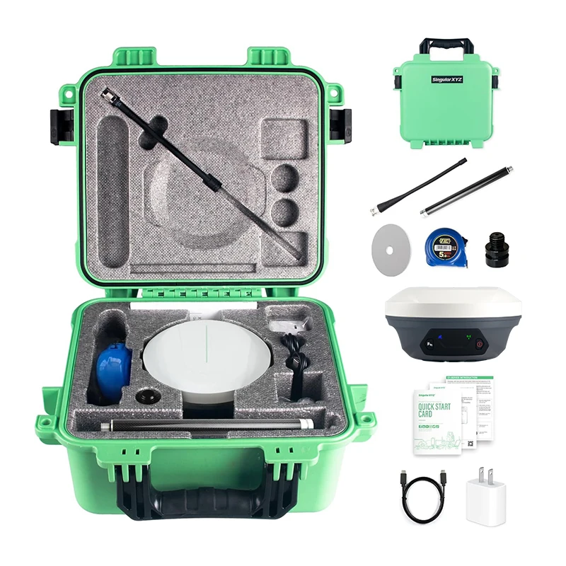Base Rover Surveying Instrument X1 Complete Set 1408 Channels Receiver