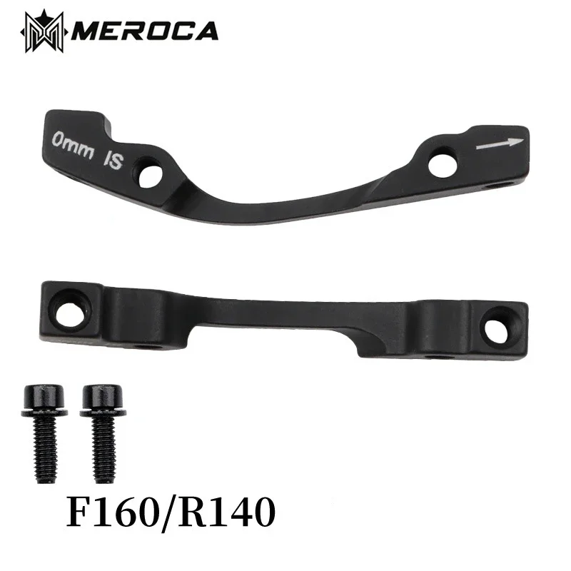 Meroca Fork Frame Conversion Seat MTB Bike Hydraulic Disc Brake Adapter 140/160/180/203mm Iamok Bicycle Parts