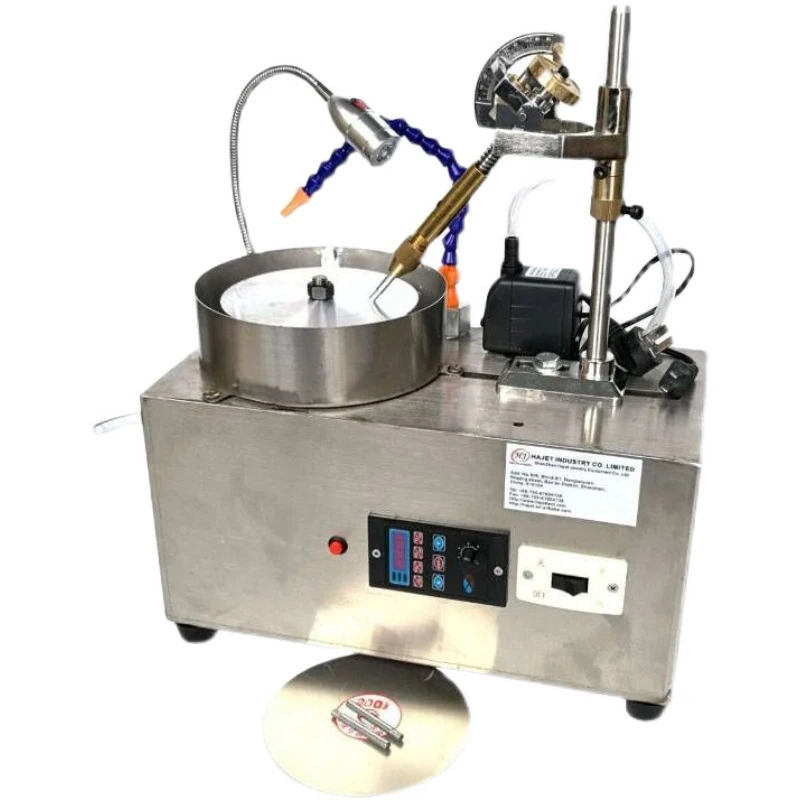 Gem Faceting Machine 2800RPM Lapidary Machine Faceted Gemstone Angle Polisher 180W Jade Processing Equipment