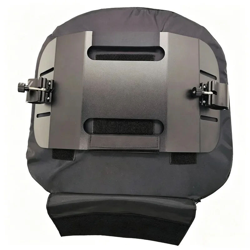 Universal Wheelchair Rigid Backrest Lumbar Support Breathable Quick Release Aluminum Sport Wheelchair Pad