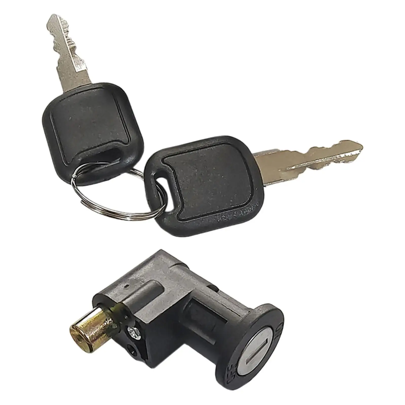 E Bike Battery Box Lock Multiuse Lightweight Rustproof Practical with 2 Keys Anti-thieves Lock for Electrombile Replacements