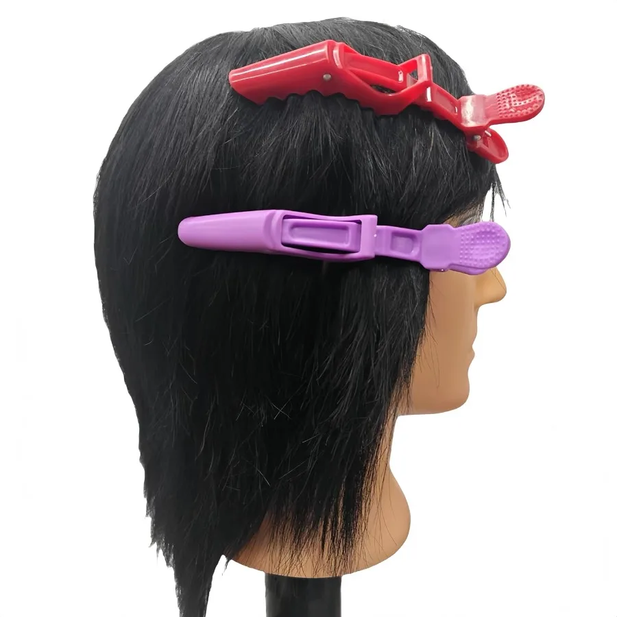 رأس عارضة أزياء واقعية مع شعر بشري لممارسة قص الشعر الاحترافية والتدريب على تصفيف الشعر في صالون الحلاقة وصالون إنفيرو