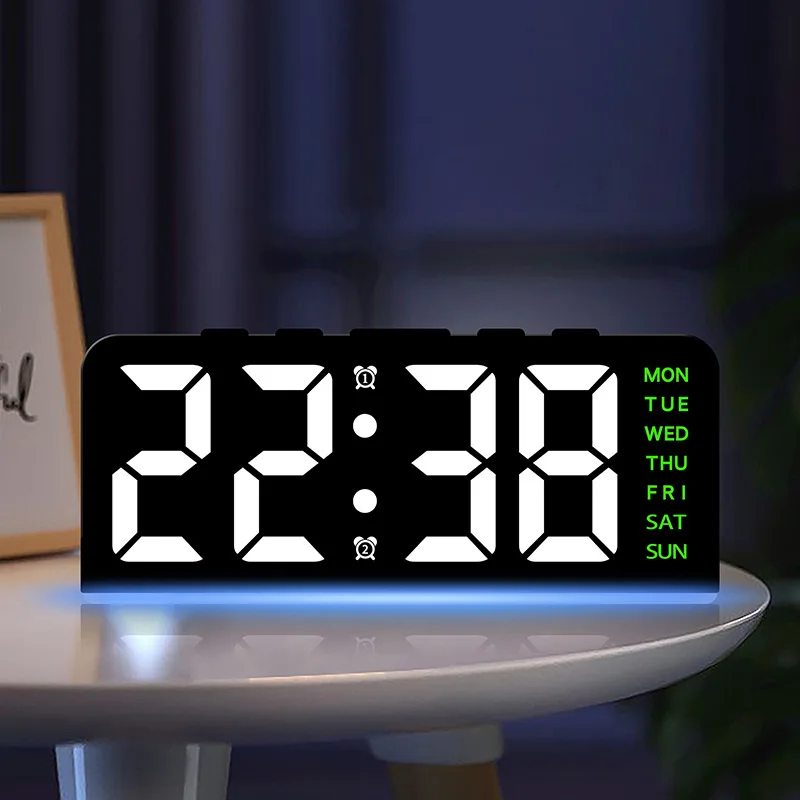 LED Digital Alarm Clock with Ambient Light 3