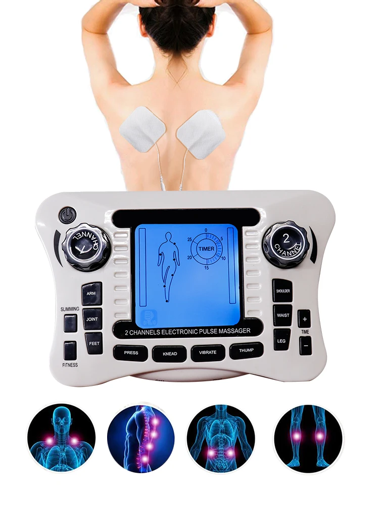 Mutipule  Mode EMS  Herald Tens  Acupuncture Muscle Stimulator for Pain Relief Therapy Electronic Pulse  Physiotherapy Device