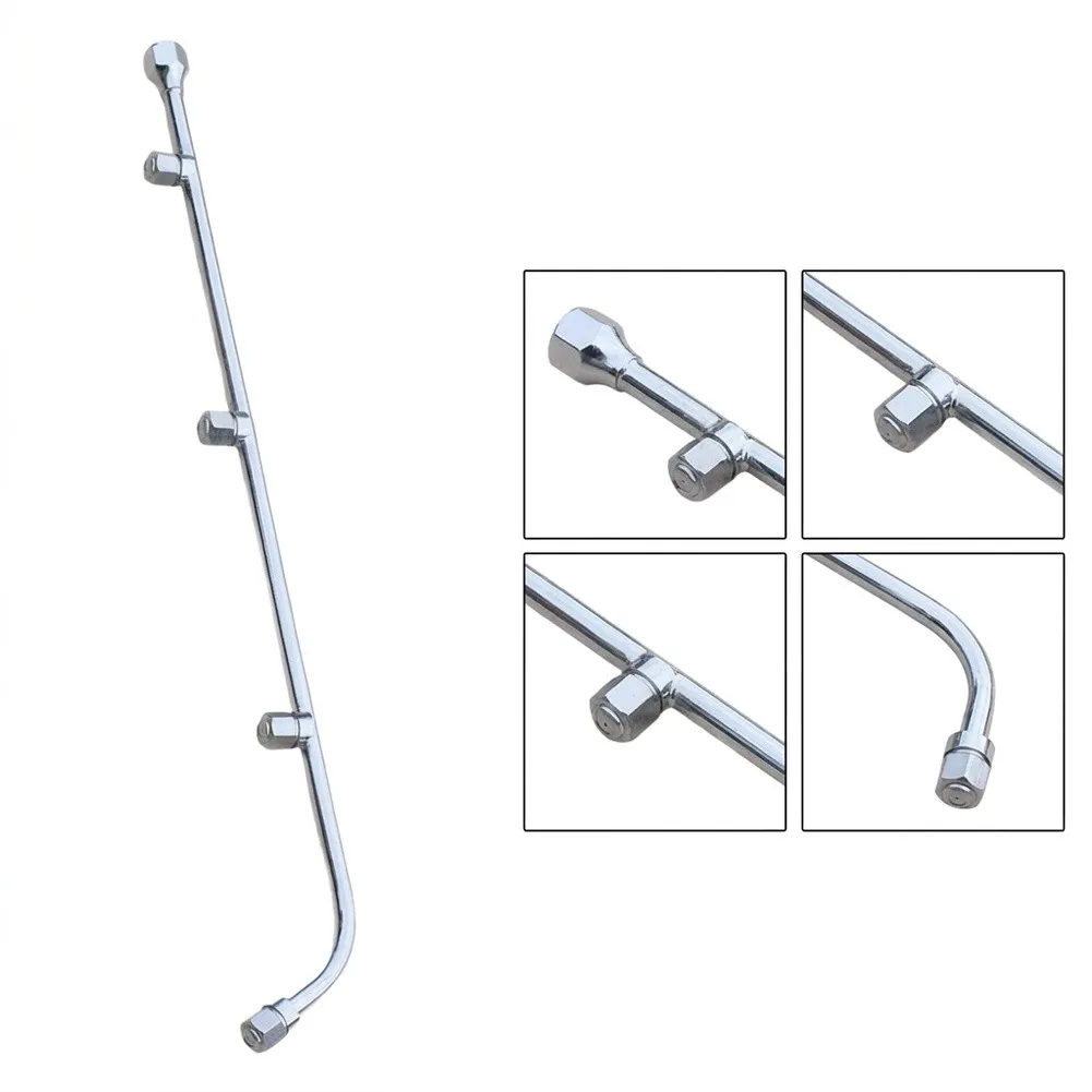Stainless Steel High Pressure Electric Sprayer Nozzle 40cm Long Rod Misting Sprinkler For Garden Agriculture Watering Equipment