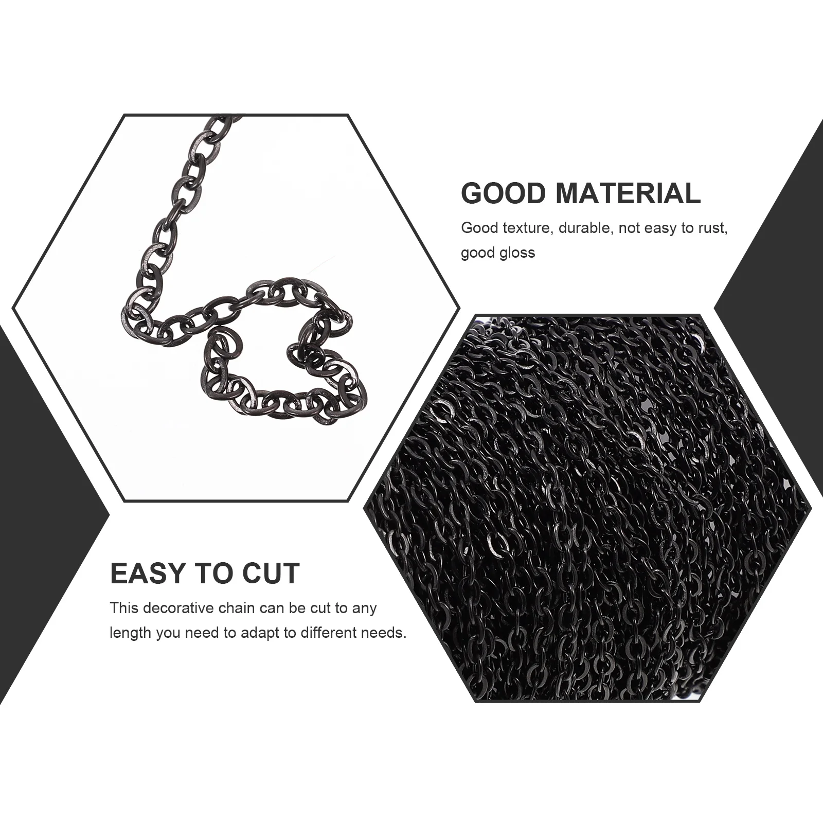

Jewellery Chains for Making Bracelet DIY Jewelry Necklace Handmade Accessories Decorative