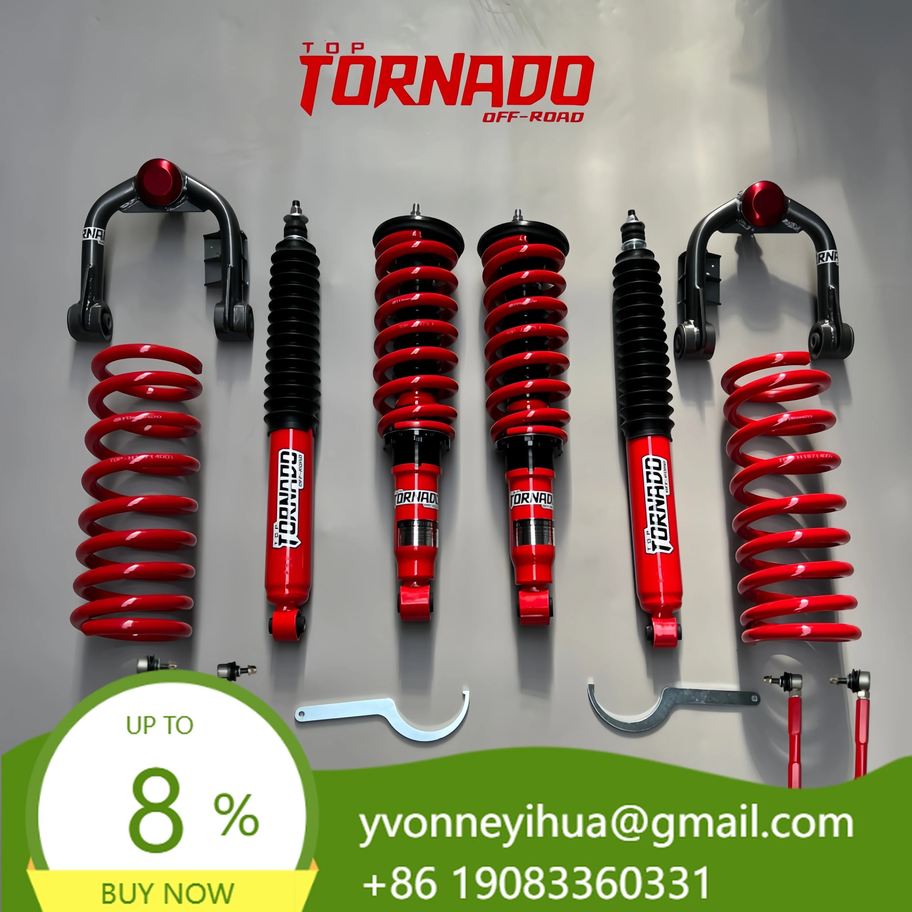 PRO Version Of Adjustable 4X4 Off-road Suspension Kit For PajeroV73/V93 , Suitable For Both Urban Driving And Heavy Off-road Use