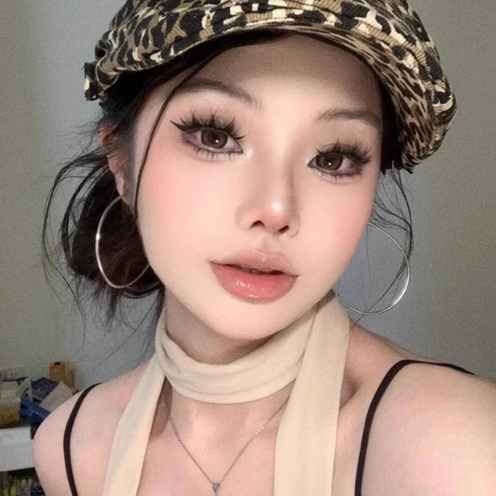 

4cm-7cm Women Earrings Rounded Shaped Smooth Big Large Earrings Silver Gold Circle Hoop Earrings Jewelry Cool Gifts