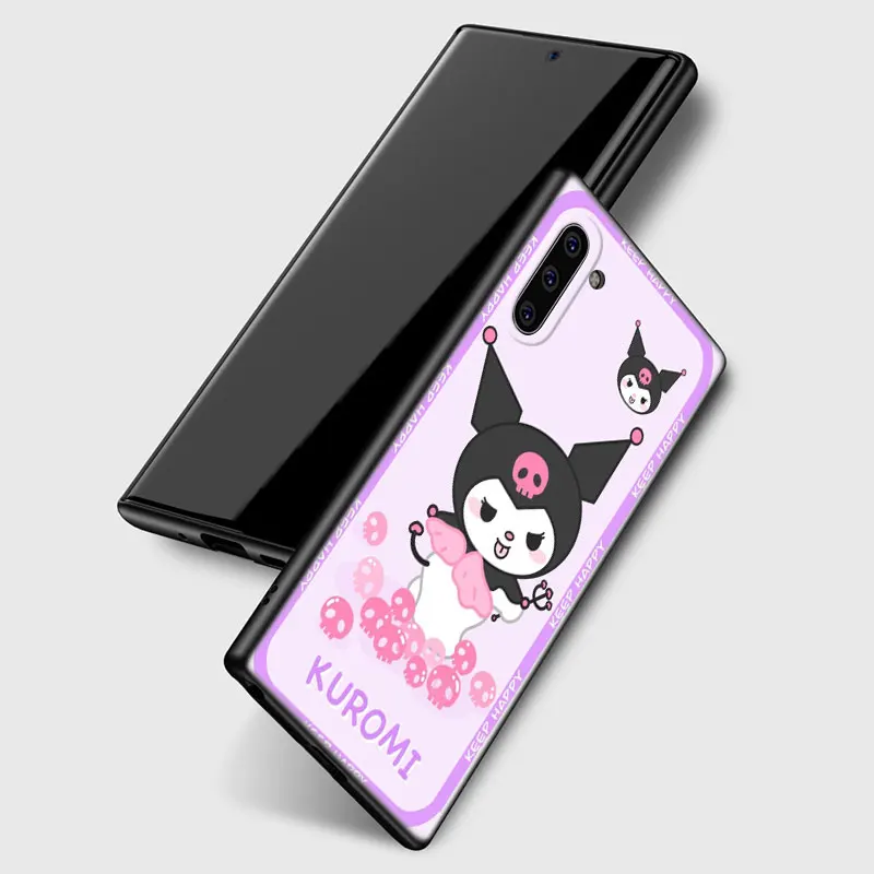 Kuromi Melody funda de teléfono para Samsung Note 10 Lite 20 Ultra M04 M13 M32 4G M14 M33 M34 M42 M52 M53 M54 M55 5G M11 M12 M21 M31 M51