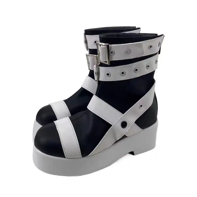 อะนิเมะ MAKA ALBARN คอสเพลย์เครื่องแต่งกายผู้หญิงผู้ชายรองเท้าสําหรับฮาโลวีน Carnival Party คริสต์มาสที่กําหนดเอง