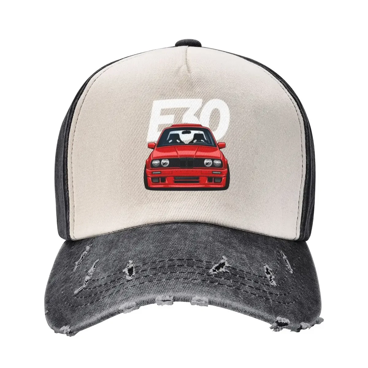 

E30 RED EDITION Baseball Cap Golf Hat luxury caps Beach Bag Women's 2025 Men's