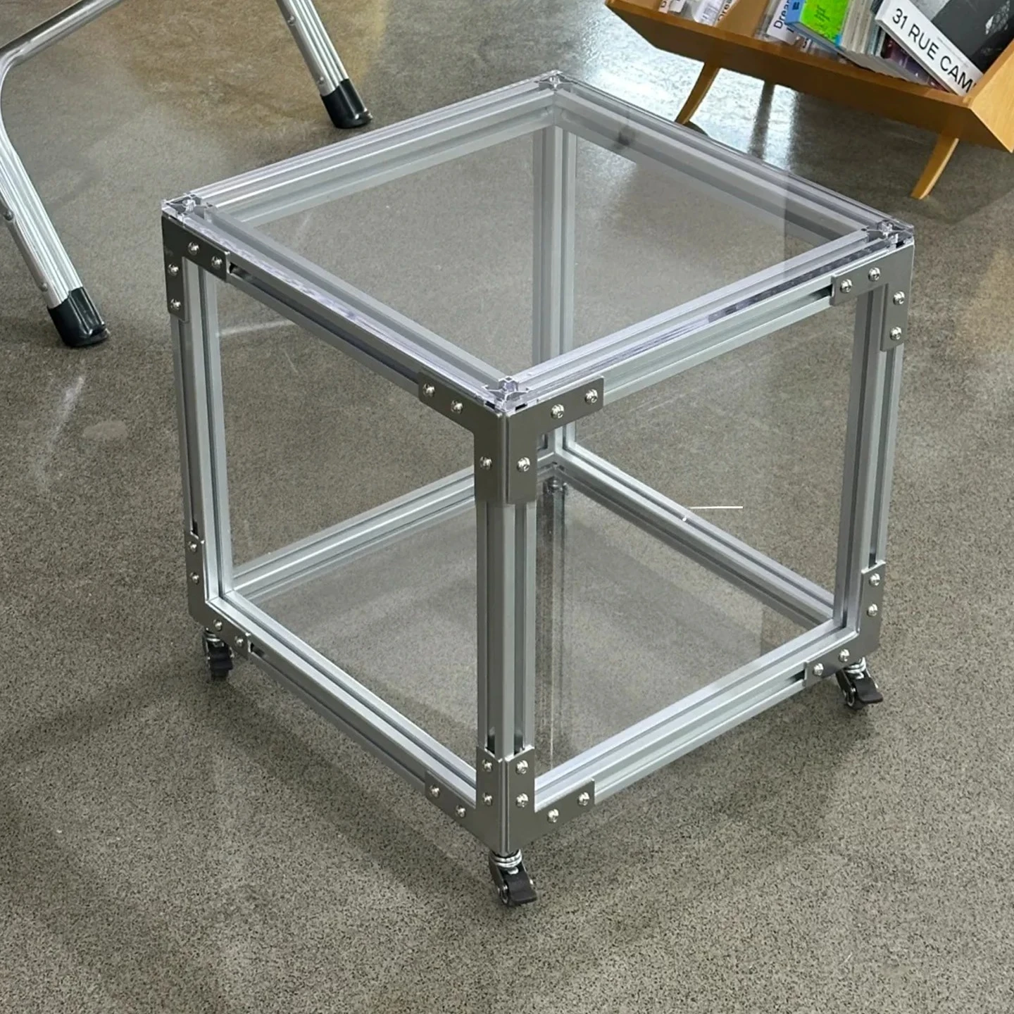 Acrylic storage cabinet Transparent display cabinet Cosmetics storage box Display cabinet