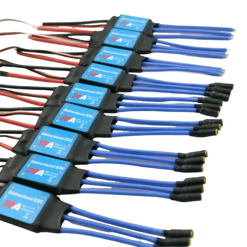 Bidirektionaler 30A/40A/50A bidirektionaler bürstenloser Regler für ferngesteuerten pneumatischen Unterwasserpropeller für Autos – Detail 5