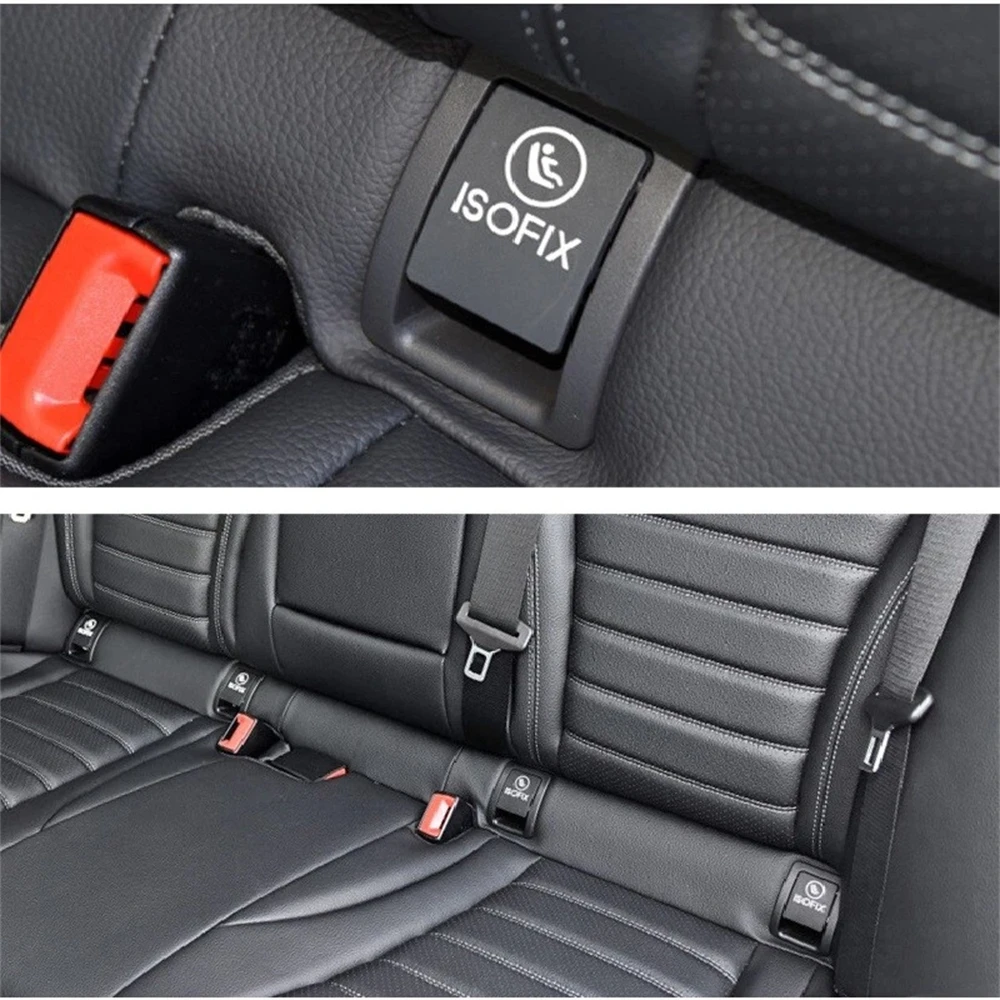 

​For Mercedes W205 Car Rear Child ISOFIX Switch Seat Safety Cover for Benz C Class W205 C300 C350 C200 C180 2015-2021 2059200513