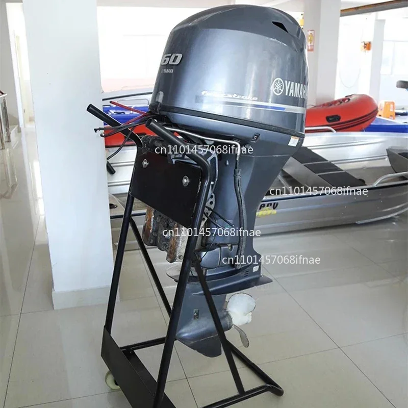 Outboard Motor Stand Portable Boat Motor Carrier Cart ≤90HP Weight Capacity with 2 Wheels Applied On Various Occasions