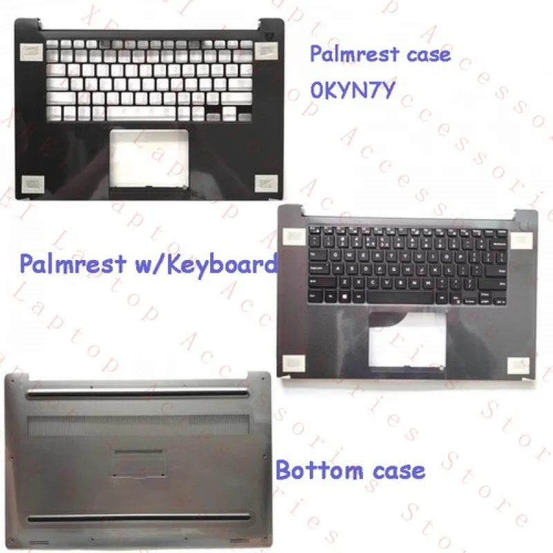 

F Palmrest w/Keyboard/Bottom Case for Dell XPS15 9550 Precision M5510 5510 0KYN7Y
